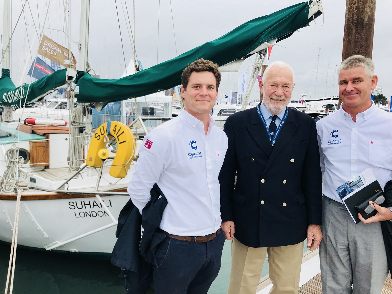 COLEMAN INSURANCE AT THE BOAT SHOW