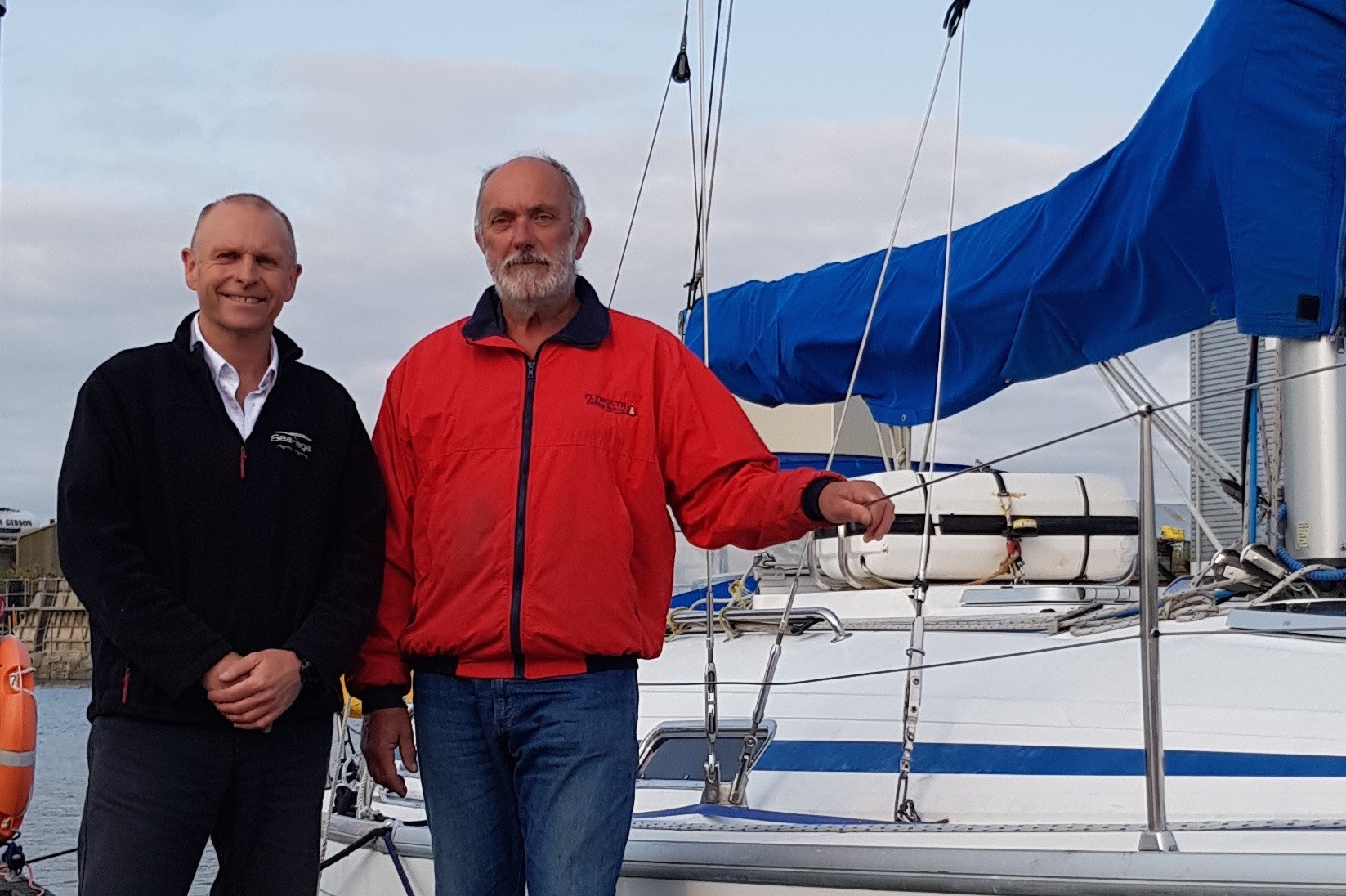 SEAREGS TRAINING TAKES THE HELM AT PLYMOUTH SAILING SCHOOL